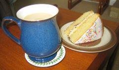 "A Cup of Tea and a Slice of Cake"